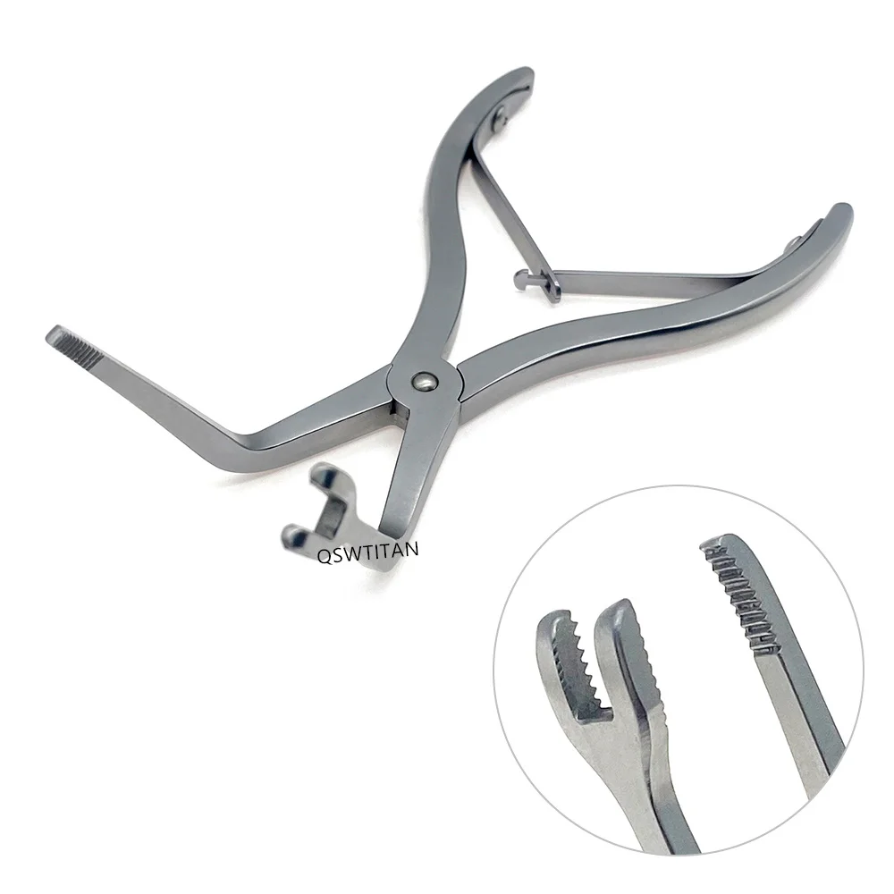 Orthopedic Patella Claw Resetting Forceps Bone Reduction forceps Stainless Steel Orthopedic Surgery Instrument