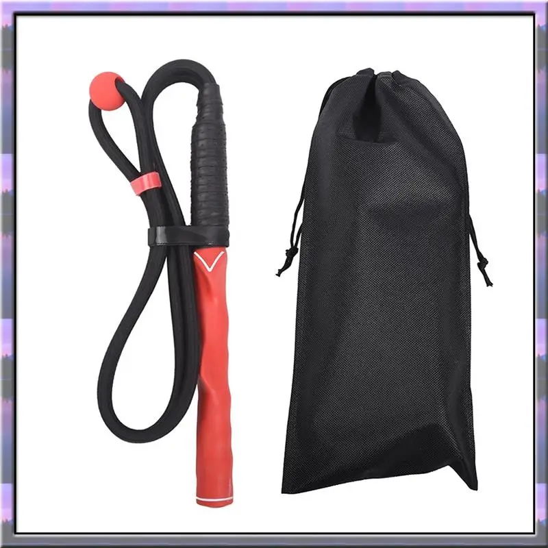 

ABJX New Golf Swing Training Aid Rope, Portable Golf Adjustable Handle Golf Posture Movement Correction