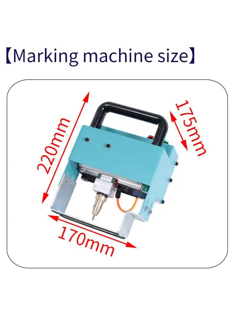 FCMARK UK3080-A Factory Price Handheld Steel Nameplate Vin Chassis Number Dot Peen Metal Engraving Machinery Marking Machine