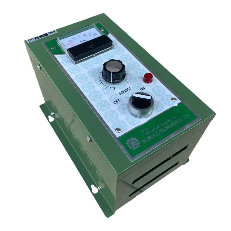 2HP DC Speed Regulator 1500W High Power 220V DC Motor Speed Regulator Motor Controller 1.5KW