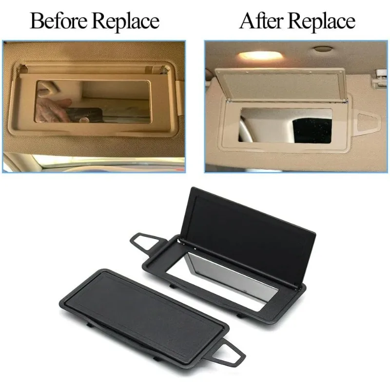 

Car Interior Accessories Sun Shade Visor Makeup Cosmetic Mirror Cover For Benz S Class W220 W221 2003-2012 2218104117,2208100110