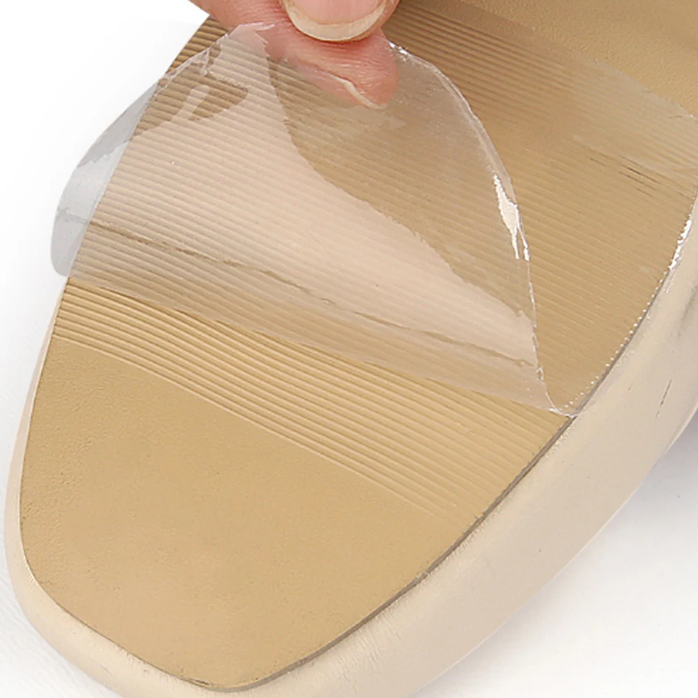 

1 Roll Self-Adhesive Shoes Soles Mute Cushion Insoles Outsole High Heels Protector Sticker Shoes Sole Shoe Protective Bottoms