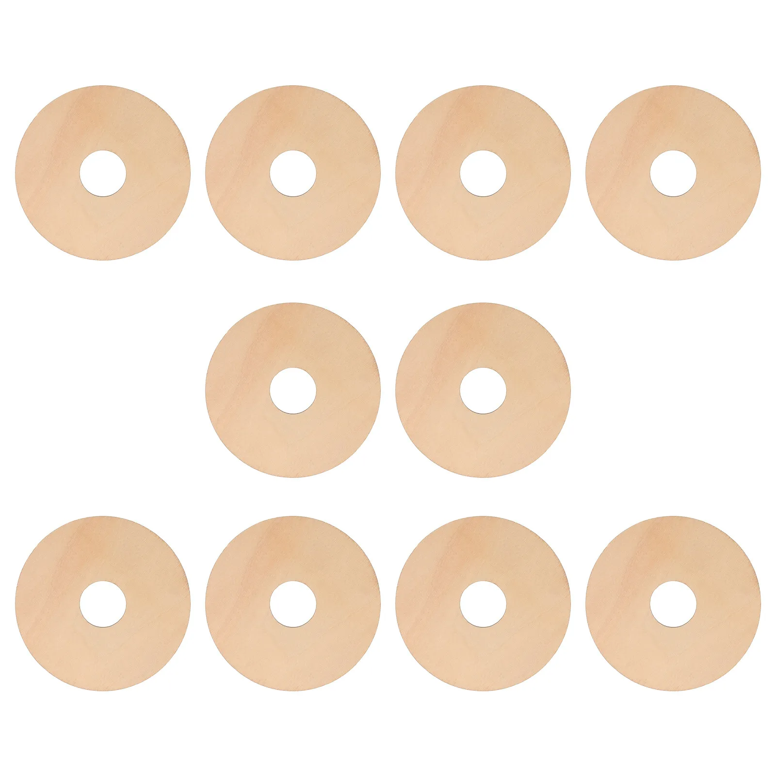 

10Pcs Wooden Wick Centering Device Wick Holder for Container Candles Precise Alignment Tool for Homemade Making