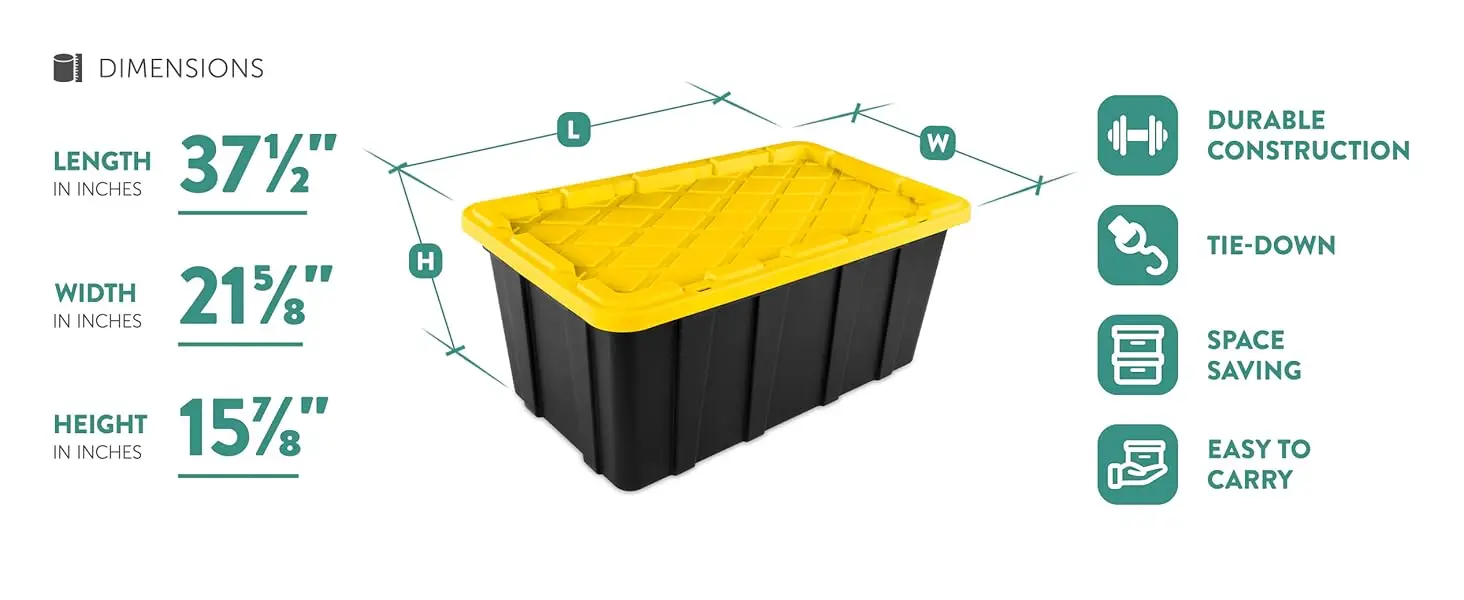 Sterilite 38 Gallon Industrial Tote