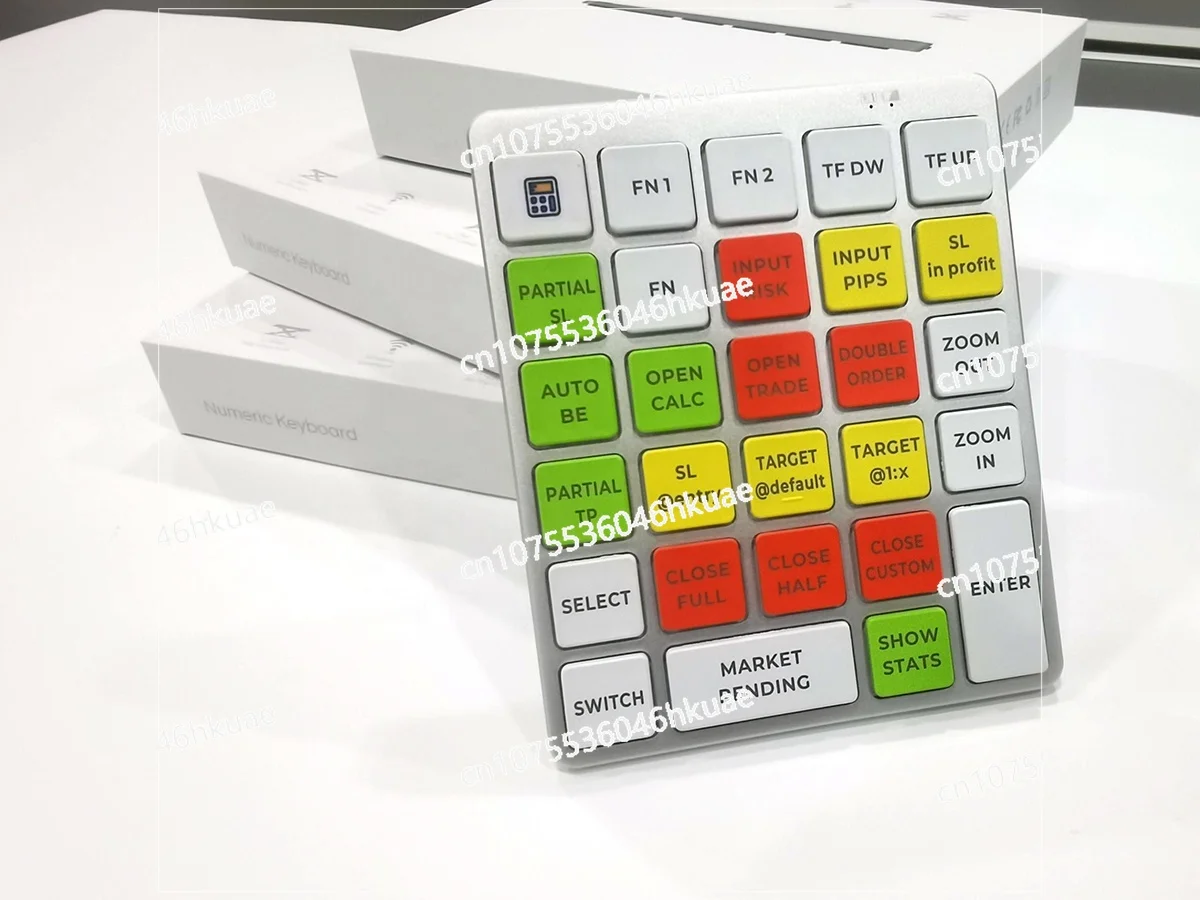 

Изготовленная на заказ программируемая макроклавиатура — мини-колесная клавиатура Bluetooth для Metatrader | 2024 Новый