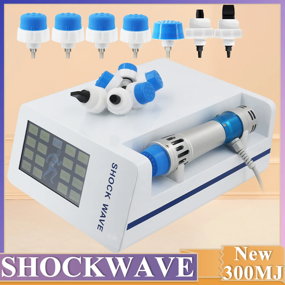 Shockwave Therapy Machine For ED Treatment Waist Back Massage Relaxation Pain Relief  300MJ Physiotherapy Shock Wave Massager