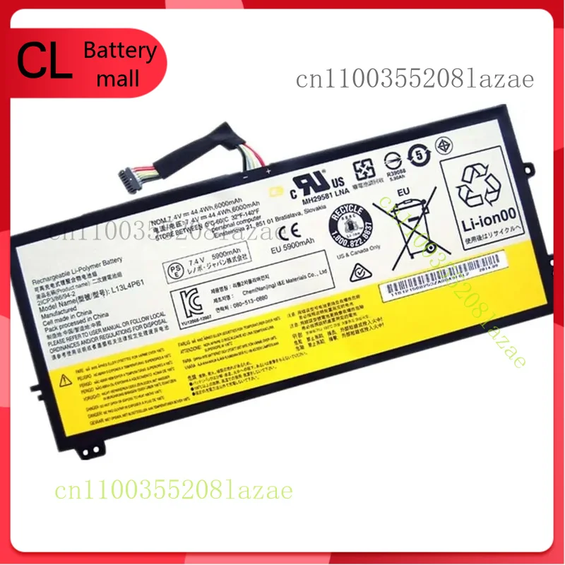 

L13L4P61 L13S4P61 Battery for Lenovo Edge 15 80H1 15.6" Flex 2 Pro-15