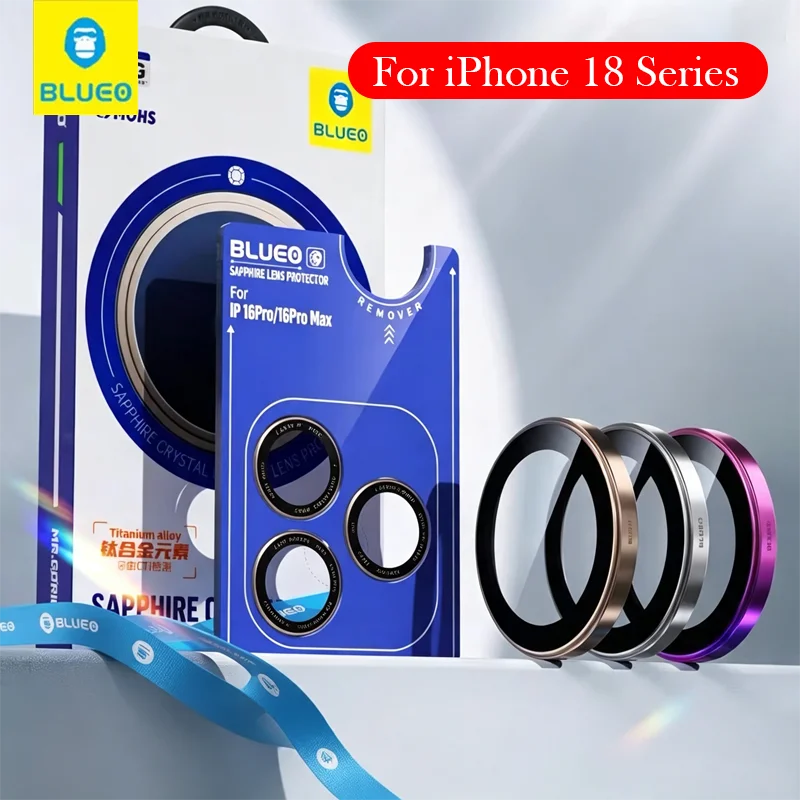 Sapphire Glass Shield - Ochrona aparatu Blueo do iPhone 18