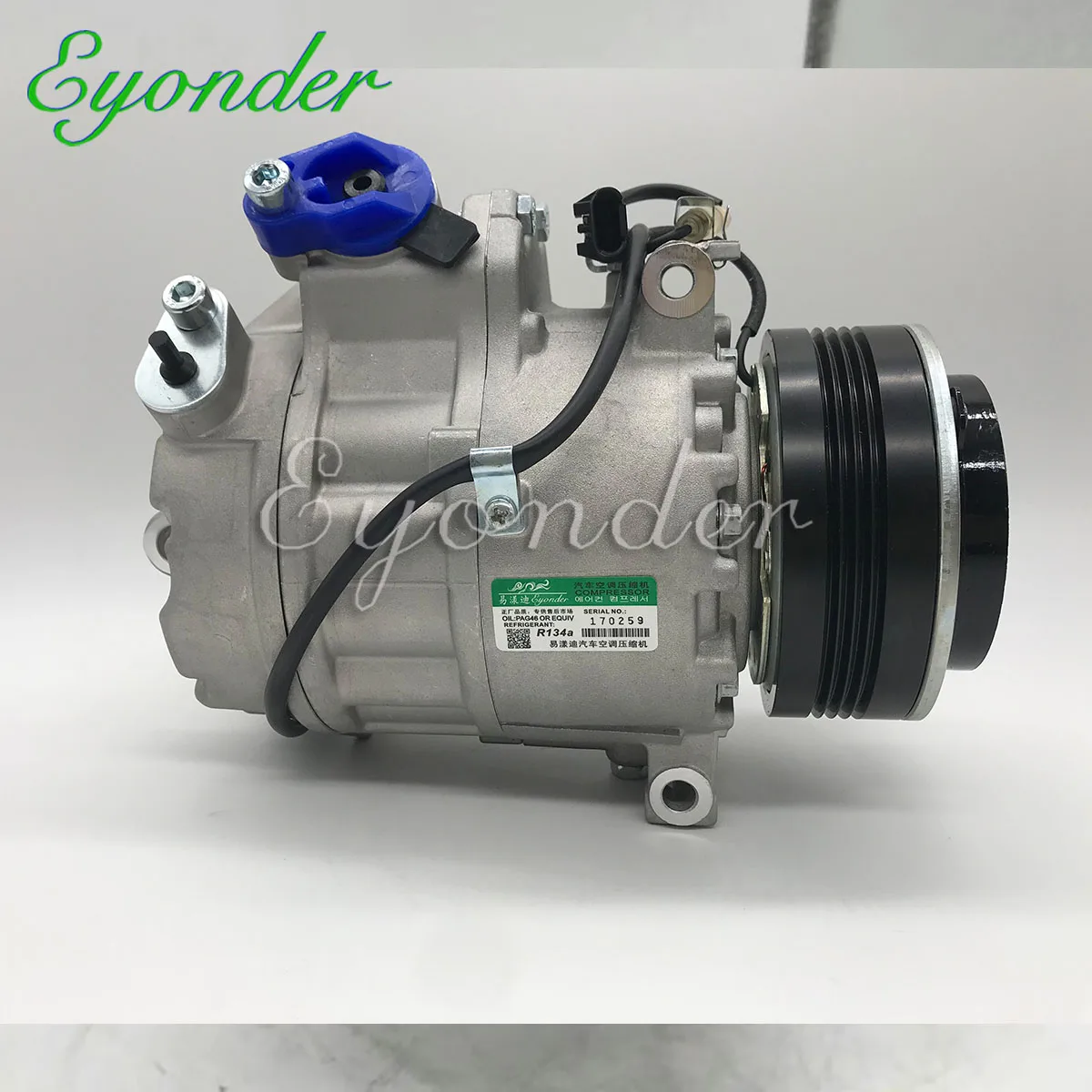 

A/C AC Air Conditioning Cooling Compressor PV4 for BMW X5 X DRIVE 35D L6 3.0L 64529121762 64529185143 64529185146-03 64529185146