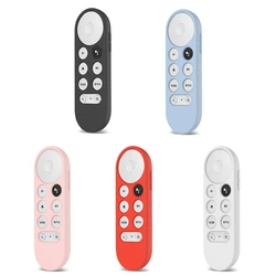 2024 New Non-slip Soft Silicone for Case Remote Control Protective Cover for Shell for Chromecast TV 2020 Voice Remote Control