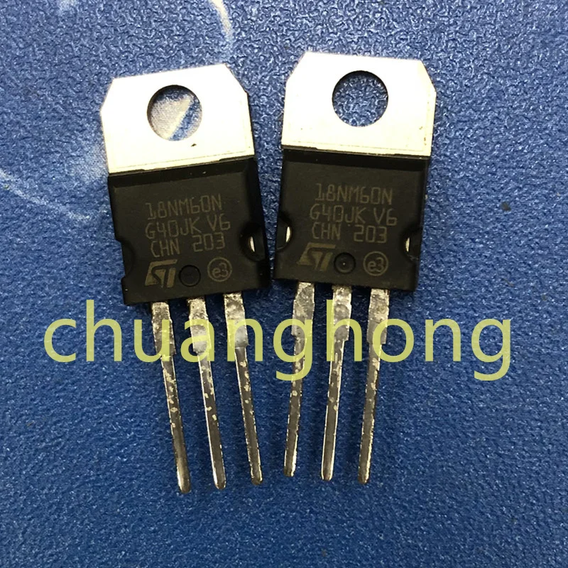 Transistor do Triode do poder, 18NM60N, 18A, 600V, TO-220, STP18NM60N, 1PC pelo lote