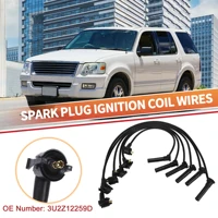 UXCELL-cables de bobina de bujía de coche, arnés de bobina de encendido para Ford Explorer 2004-2010, 6 Cyl 4.0L SOHC EFI, 6 piezas