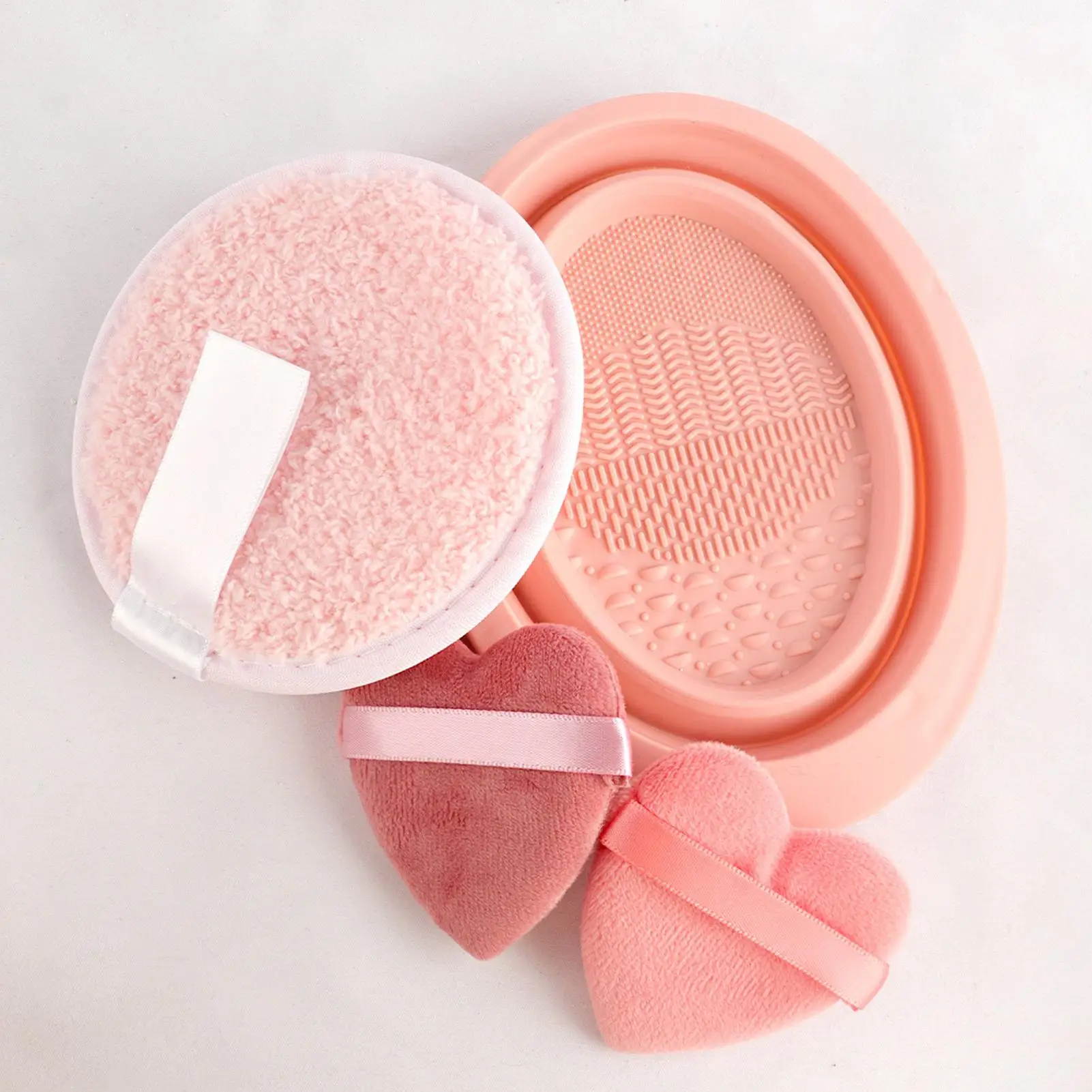 Kit di strumenti per il trucco 46 pezzi Set di pennelli per trucco per fondotinta Set di pennelli per trucco professionale per rimozione spugna per soffio