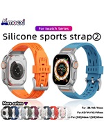 Metal Silicone Strap for HK10 Ultra 3 Smart Watch HK9 Pro Max Ultra 2 44mm 45mm 42mm 38mm 49mm HK8 H12 Ultra DT8 Plus S9 SE Band
