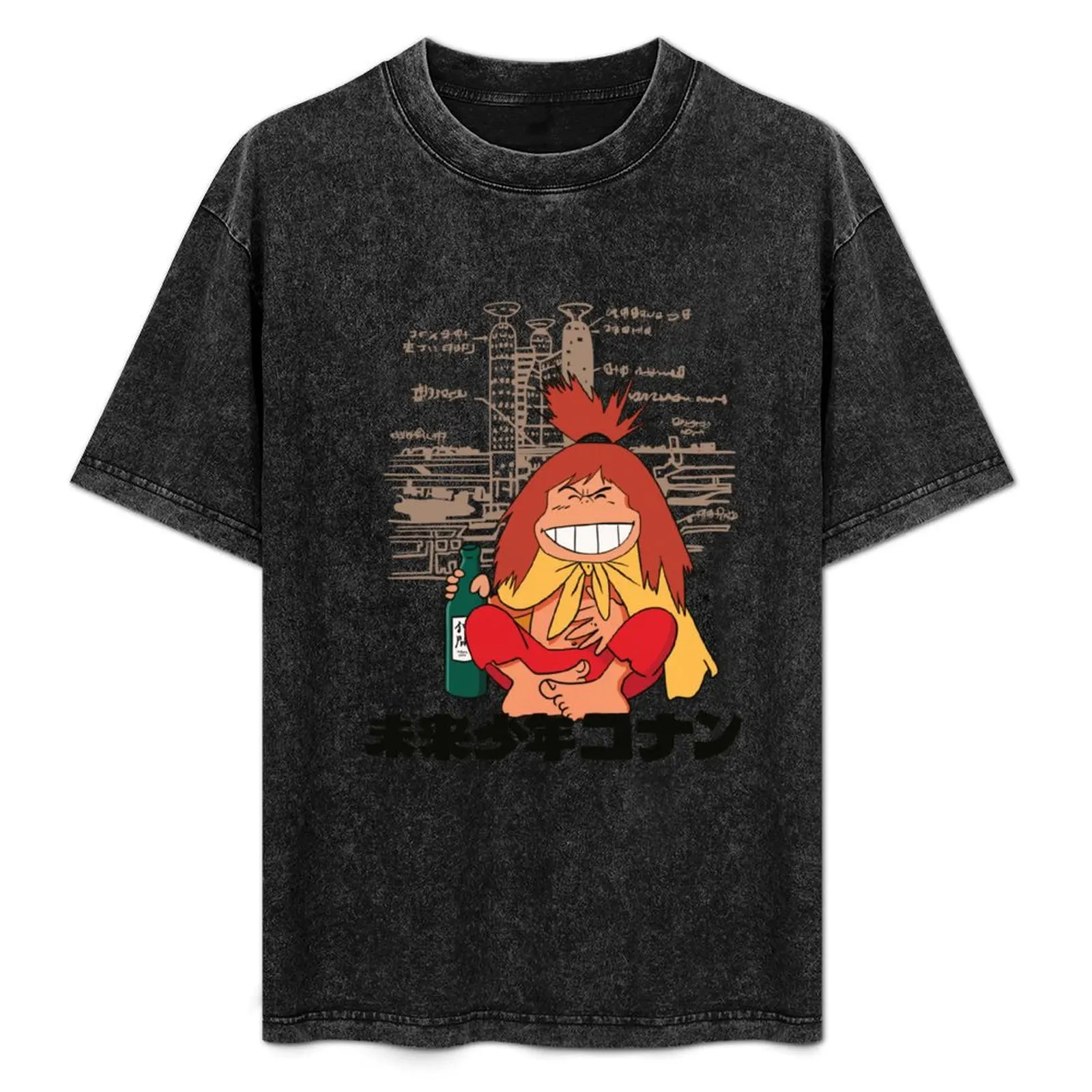 

Jimsy Conan The Future boy best friend design T-Shirt Quick Dry Sports Short Sleeve Tee