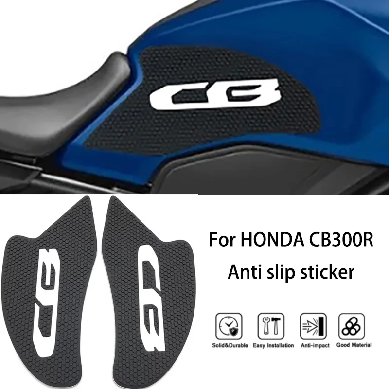 MTKRACING For HONDA CB300R 2019-2024 Motorcycle Fuel Tank Sticker Non-slip Mat Heat Insulation Sticker Protection Pads