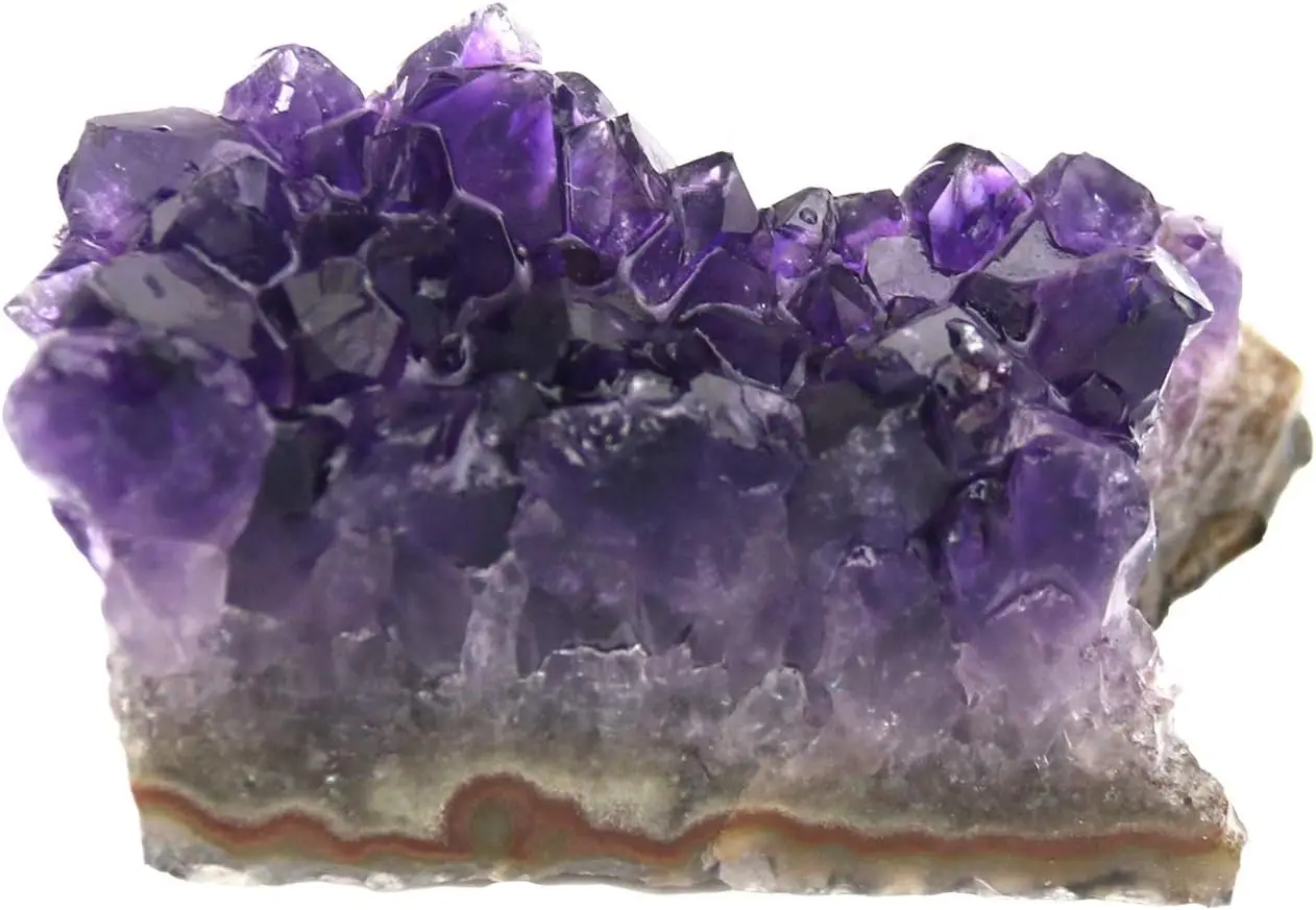 Natural amethyst clusters unprocessed crystal stones and crystal ores Natural Amethyst Caves gemstones Healing crystals