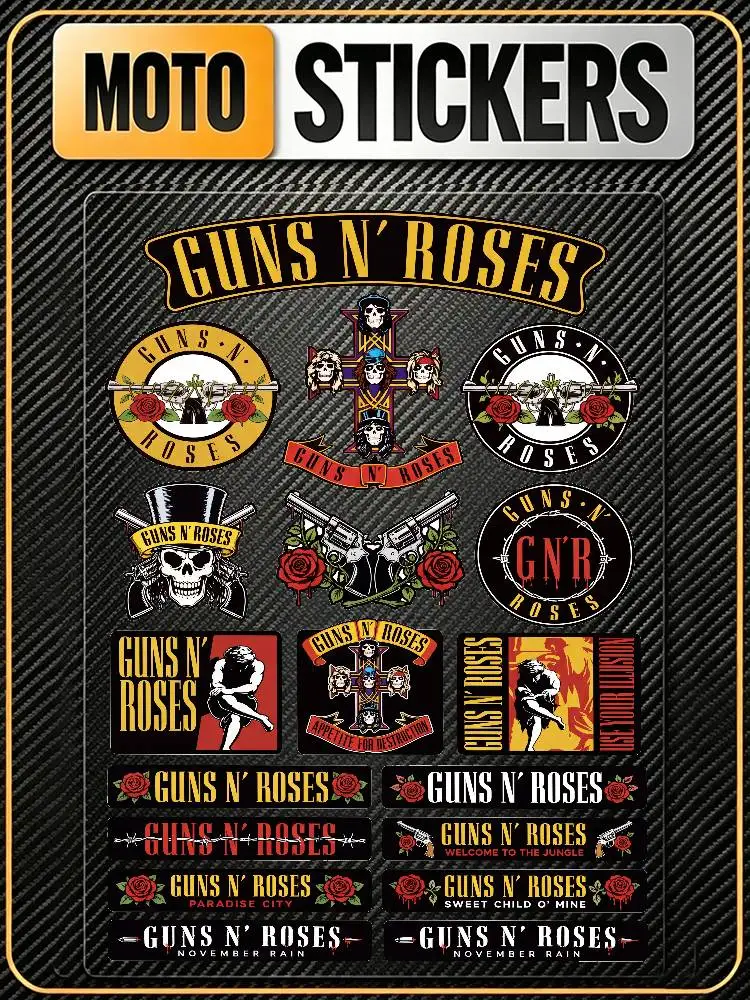 Guns n roses stickers-AliExpress