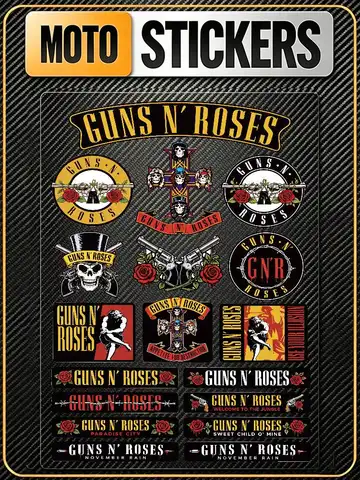 Guns n roses stickers-AliExpress