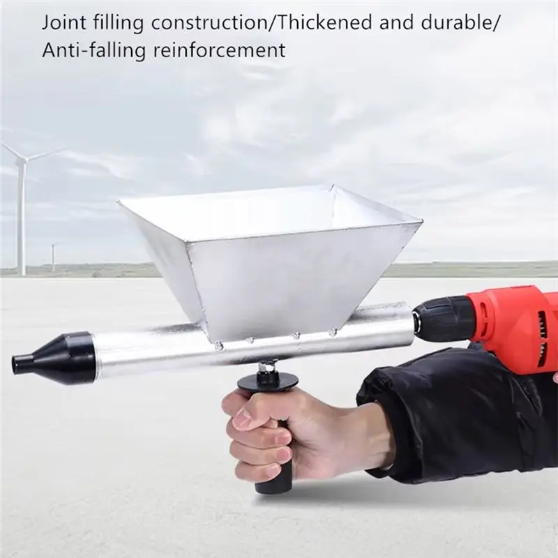 BHBD-Caulking Tool Electric Mortar Injector Automatic Pointing Grouting Machine Nozzle Mortar Applicator Withnozzl