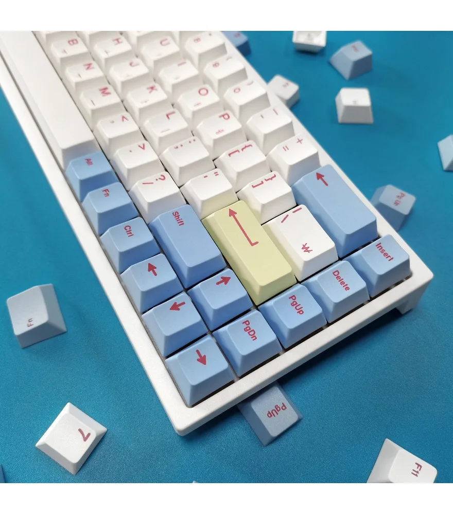 

Korean root small full set of keycaps, original highly sublimated PBT adaptation 98/68/75/84