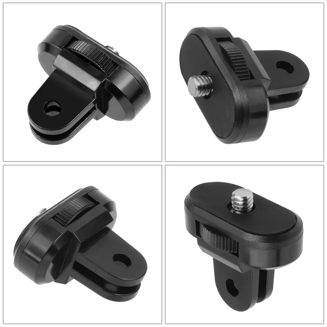 Tripod Screw Mount Adapter 1/4 Monopod for GoPro 11 10 9 8 7 6 5 for insta360 one x2 R for DJI  Osmo Action Cameras