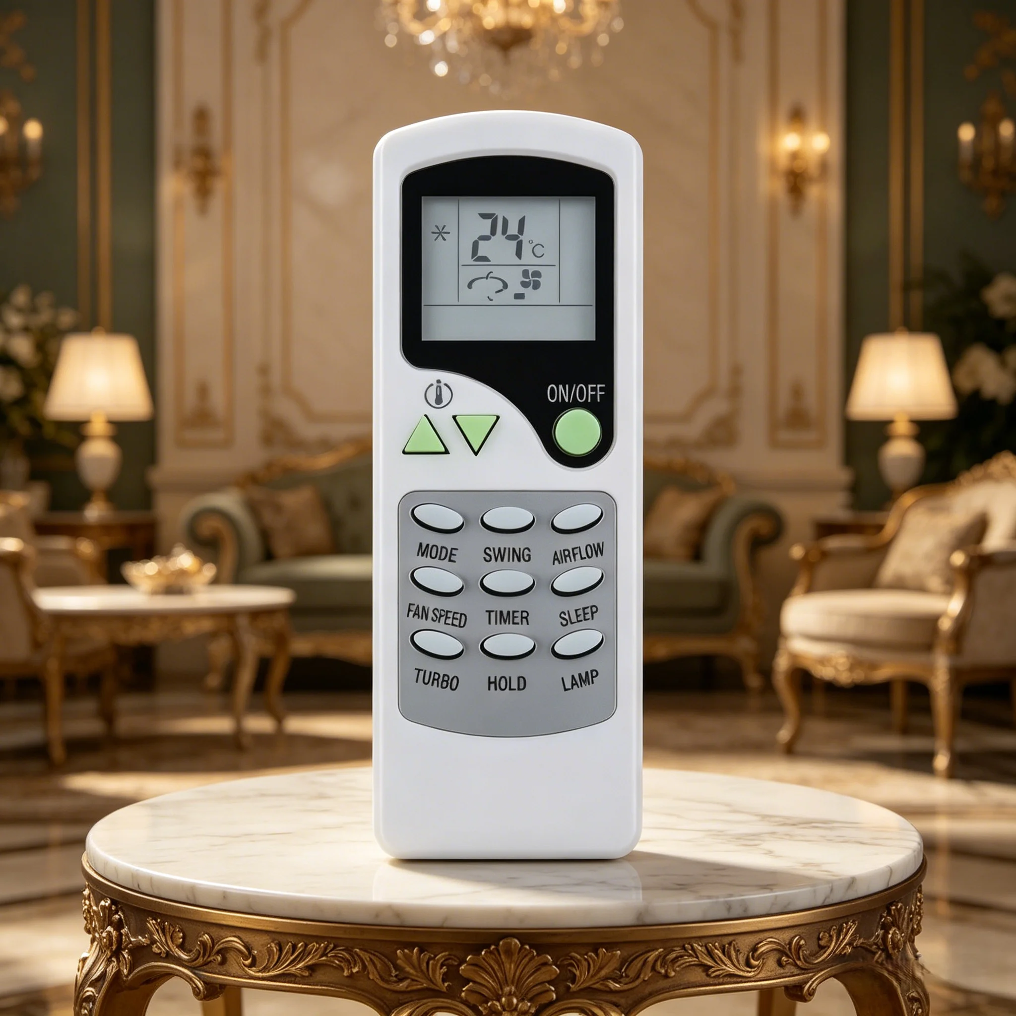 

LT-01 Air Conditioner Remote, Compatible with ZHLW-01 ZCLW-01 KTZG001, No Programming, Easy to Use, Direct Replacement