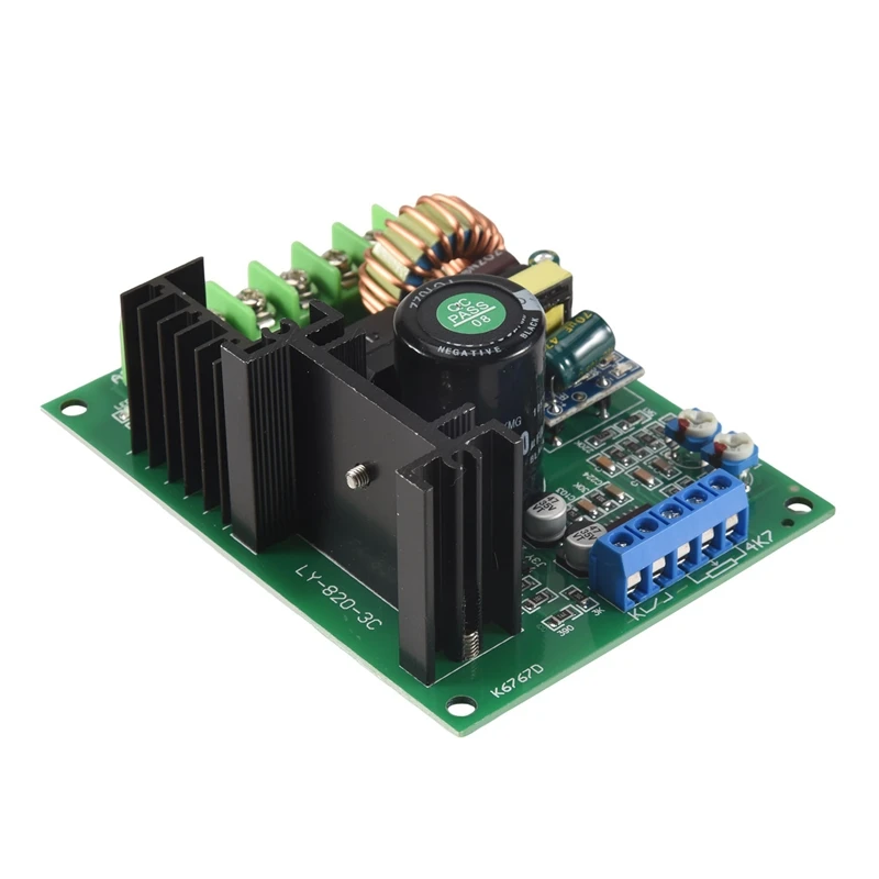 -820 PWM 110V220V DC Permanent Magnet Motor Governor Drive Module Controller Board-A69M - view 2