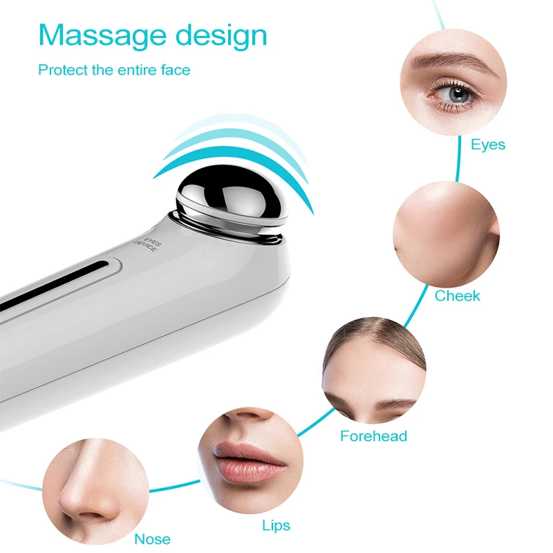 Massage Pen Import Instrument Eye Massage Beauty Device Striae Removal Fade Eye Bags Remove Periorbital Dark Circles Equipment