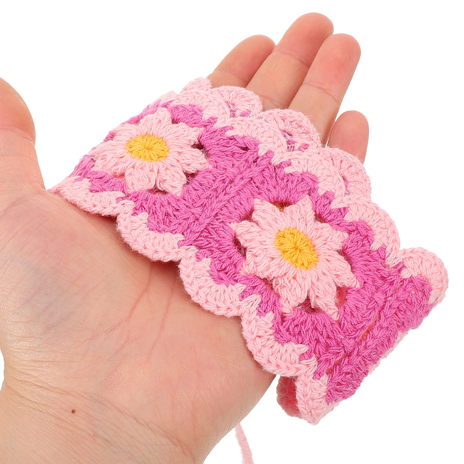 

Soft Knitted Small Crochet Hairband Adjustable Tie Design Headband for Women Beach Hair Accessories Hairband for Decor