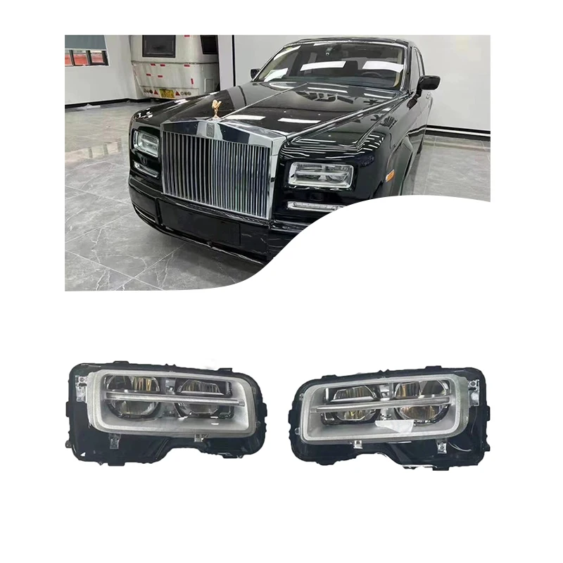 Car Led Head Lamps Led Headlight Light for Rolls Royce Headlights Phantom 7 Generation Headlight Parts