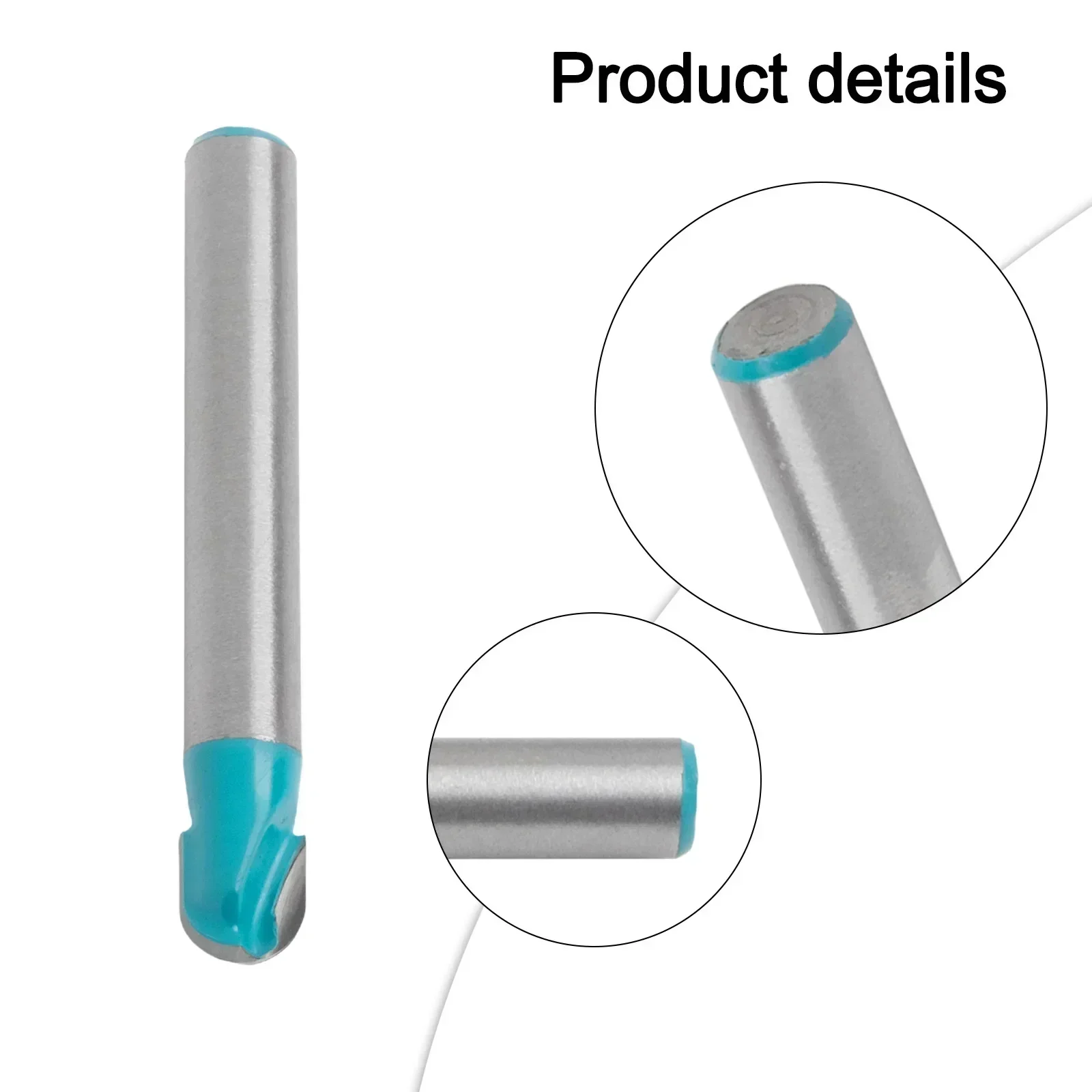 

Ø6-8-12mm Slot Cutter Ball Cutter Router Premium CNC Milling Bit with Round Nose Cove 1pc 6mm Shank Wear Resistance