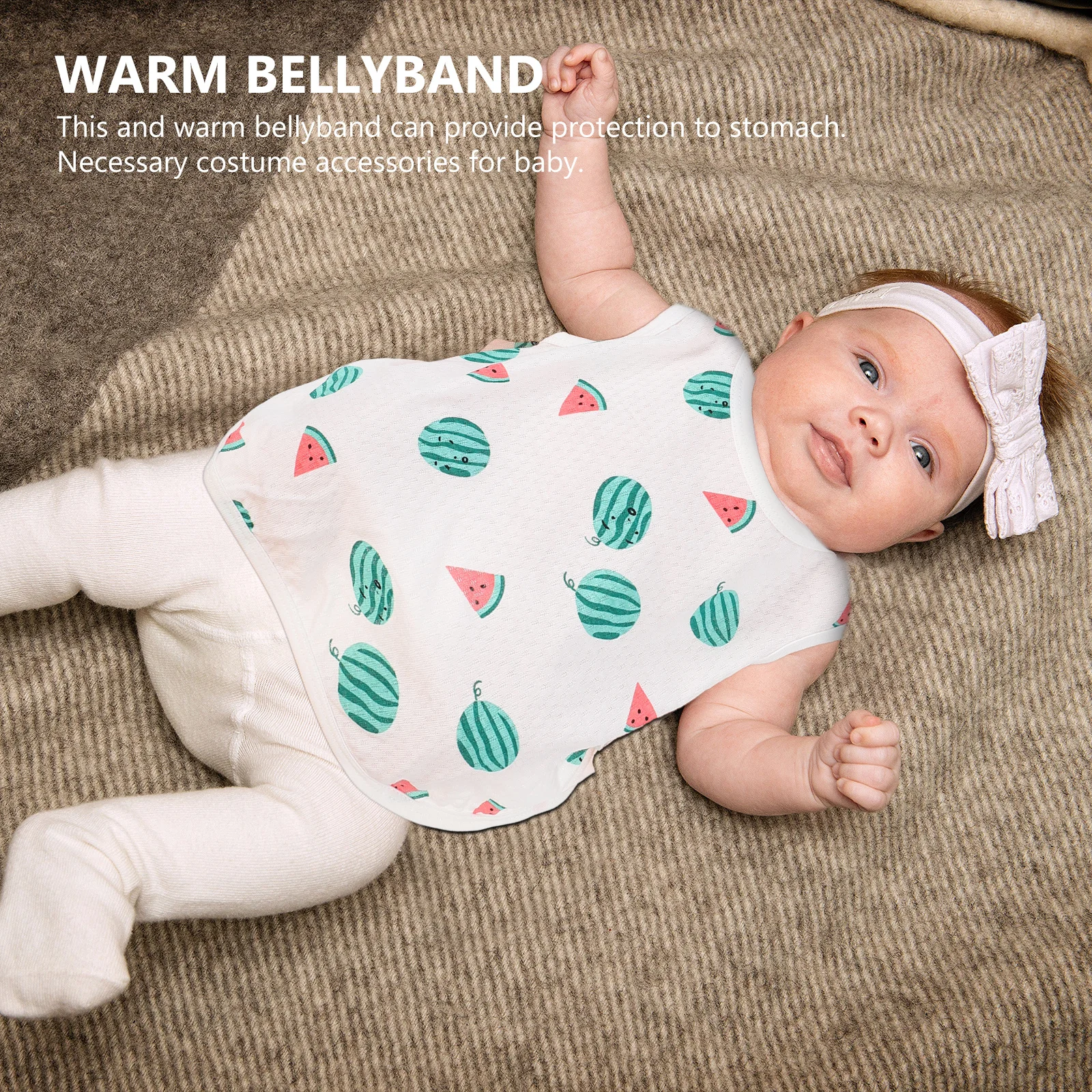 الوليد البطن حامي ملابس الرضع الطفل النوم سترة دافئة مرنة القطن للجنسين الوقاية من البرد ملابس داخلية مريحة #4
