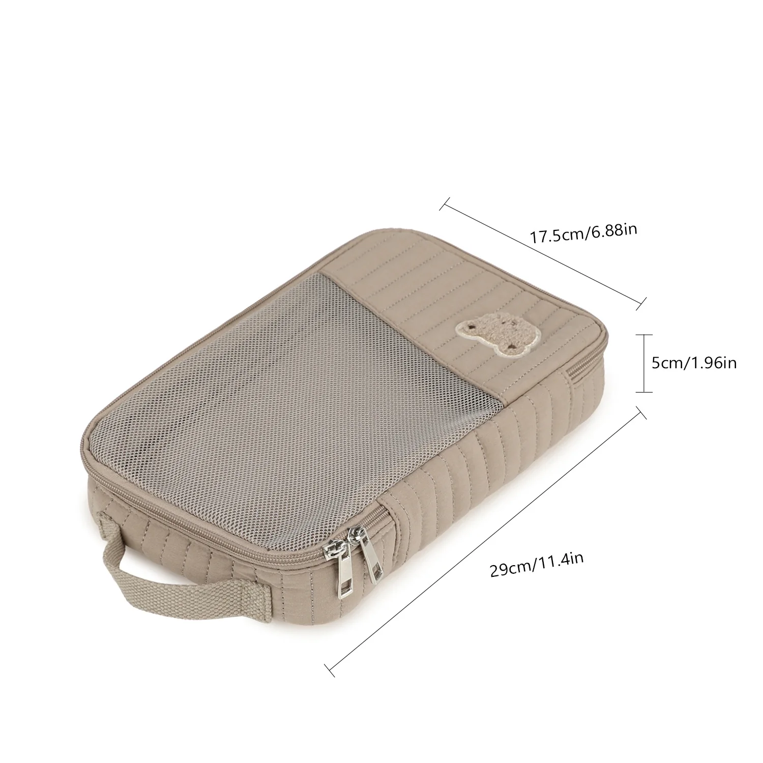 Reise-Wickeltasche, Wasserdichte Tragbare Wickeltasche für Babykleidung, Mutter-Toilettentasche, Geeignet für Reisen, Mama-Tasche – Detail 6