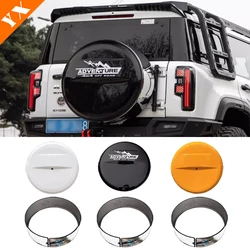 For Baic BJ40 40L 40PLUS Accessories 2024 Car Tailgate Spare Tire Cover Spare Tire Exterior Decoration Mecha Original Car Color