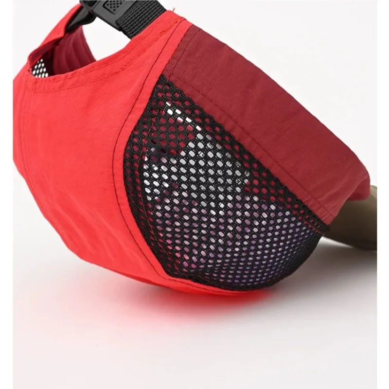 Unisex 5-Panel Quick-Dry Mesh Baseball Cap, Breathable Sport Hat for Men and Women