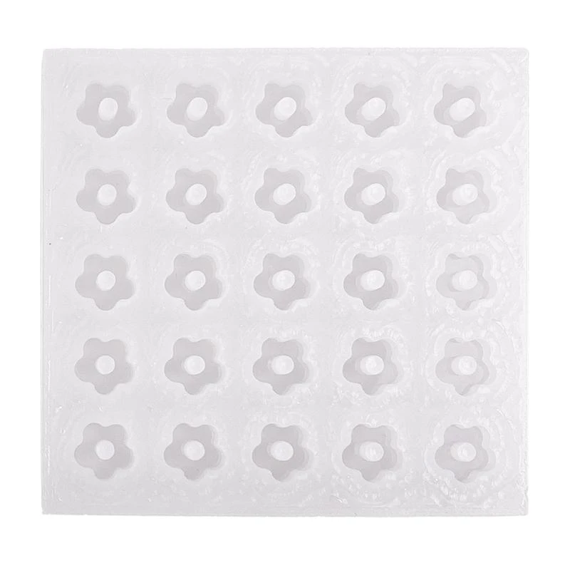 

Geometry Bear Flowers Resin Casting Silicone Mold Woman Keychain Decorative Pendant Mold for DIY Crafts