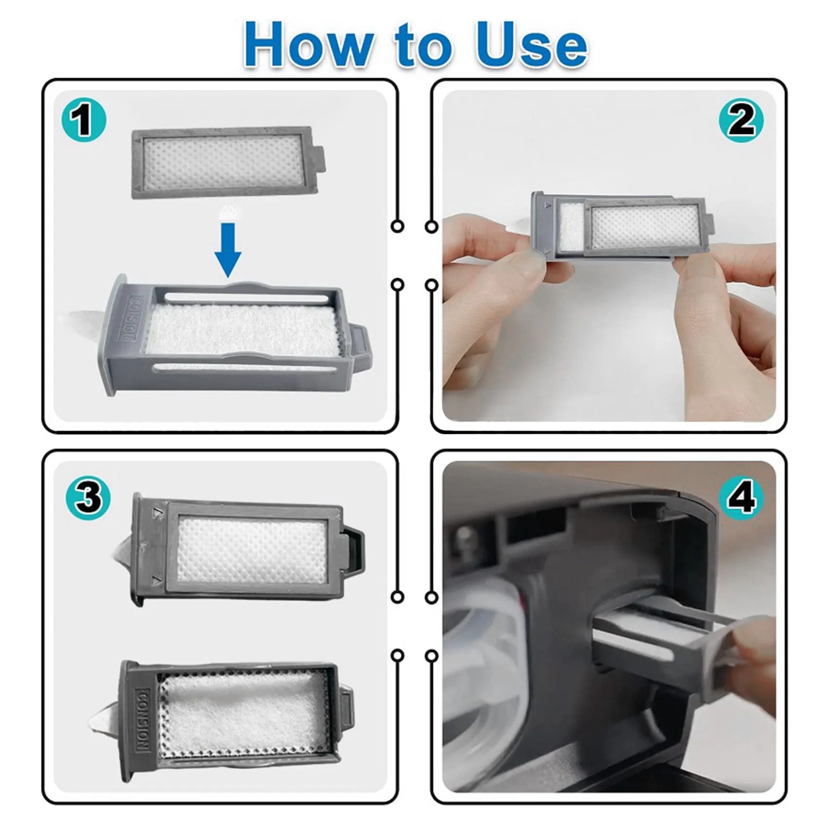 

The New 10PCS CPAP-Filters for Philips-Respironics Dreamstation 2 Reusable Pollen Filters Disposable Ultra-Fine Filters Supplies