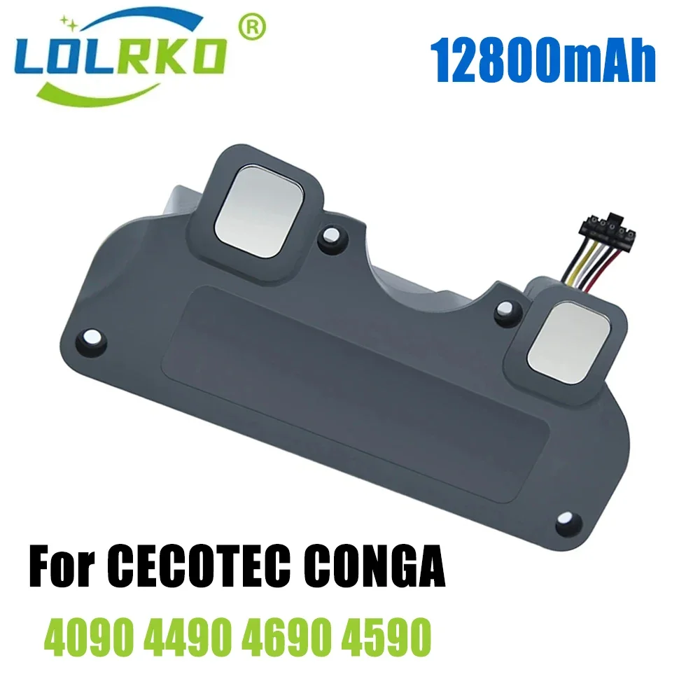 New 14.4V 100% New Perfect Matching Suitable for CECOTEC CONGA 4090 4490 4690 4590 12800mAh Mobile Robot Battery Pack