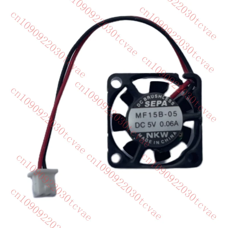 

Original Authentic MF15B-05 DC 5V 0.06A 1505 15*15*5mm Cooling Fan