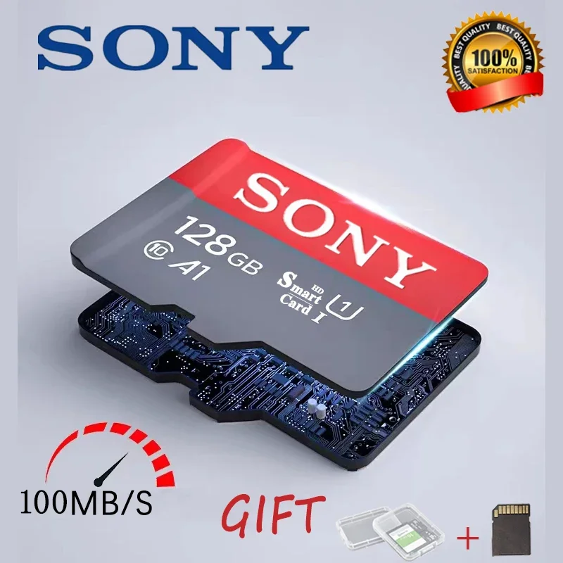 Флэш-карта памяти SONY Ultra Micro SD/TF, 1 ТБ, 128 ГБ, 256 ГБ, 1 ТБ, 512 ГБ, карта Micro SD 32, 64, 128, 256 ГБ, MicroSD, Прямая поставка для телефона