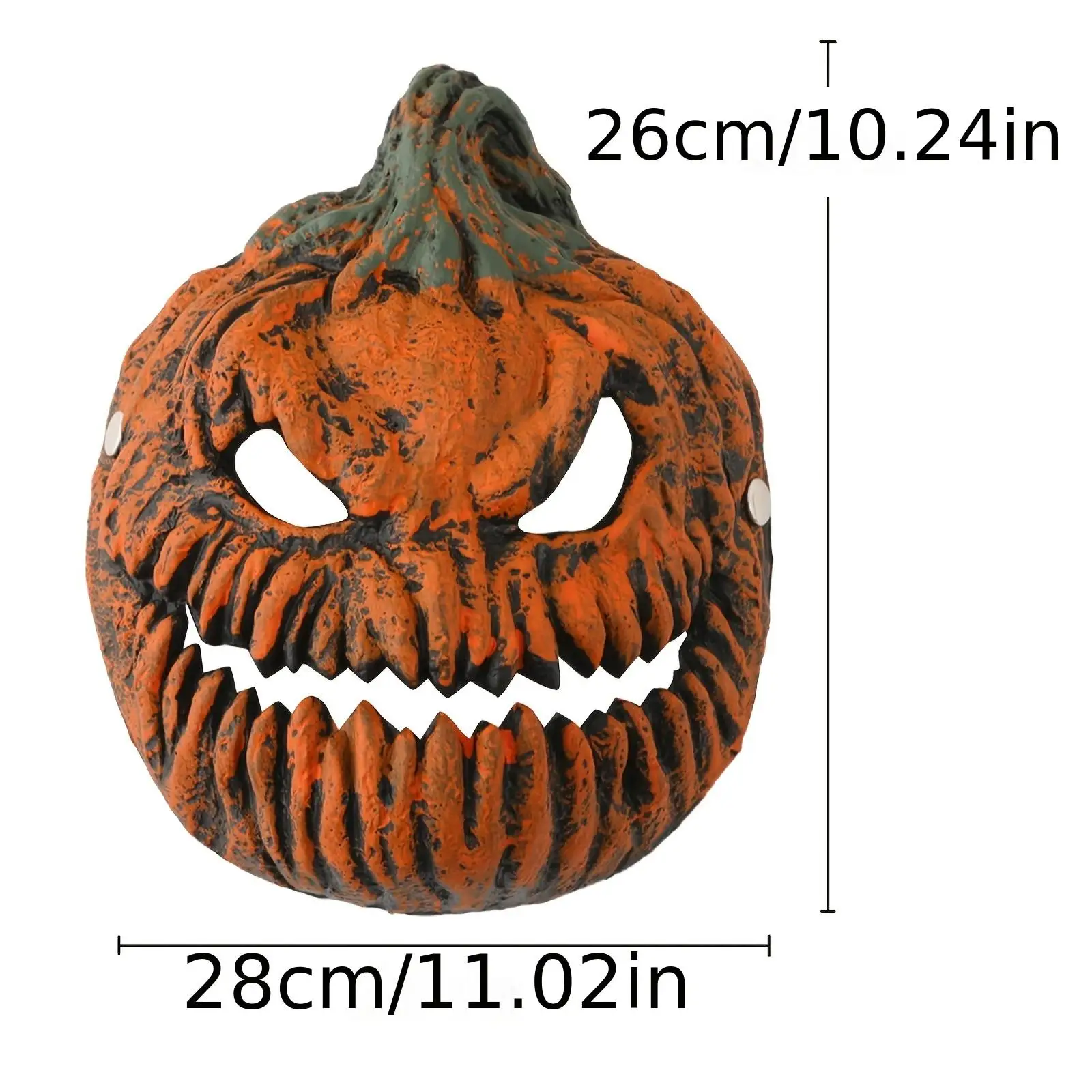 

Halloween Pumpkin Cosplay Mask Props Scary Mask for Shows Carnival Halloween