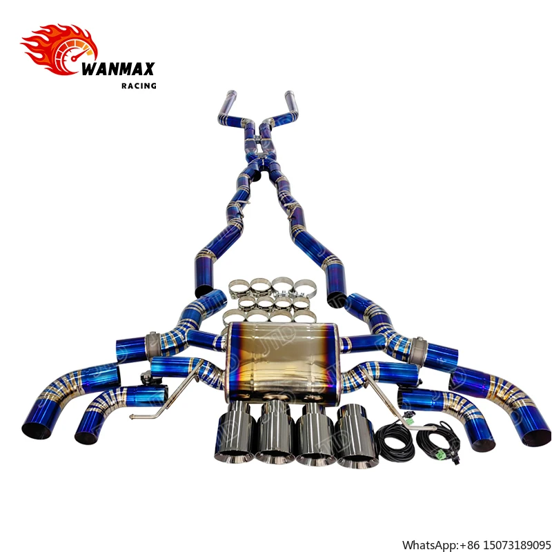 

High Performance Titanium Alloy Exhaust System for 22019+ M8 F91 F92 F93