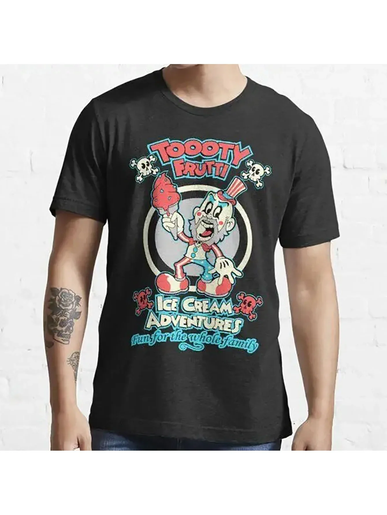 

Футболка Captain Spaulding Tooty Frutti The Devil's Rejects House Of1000 Corpses, мужские летние топы, мужские топы с принтом