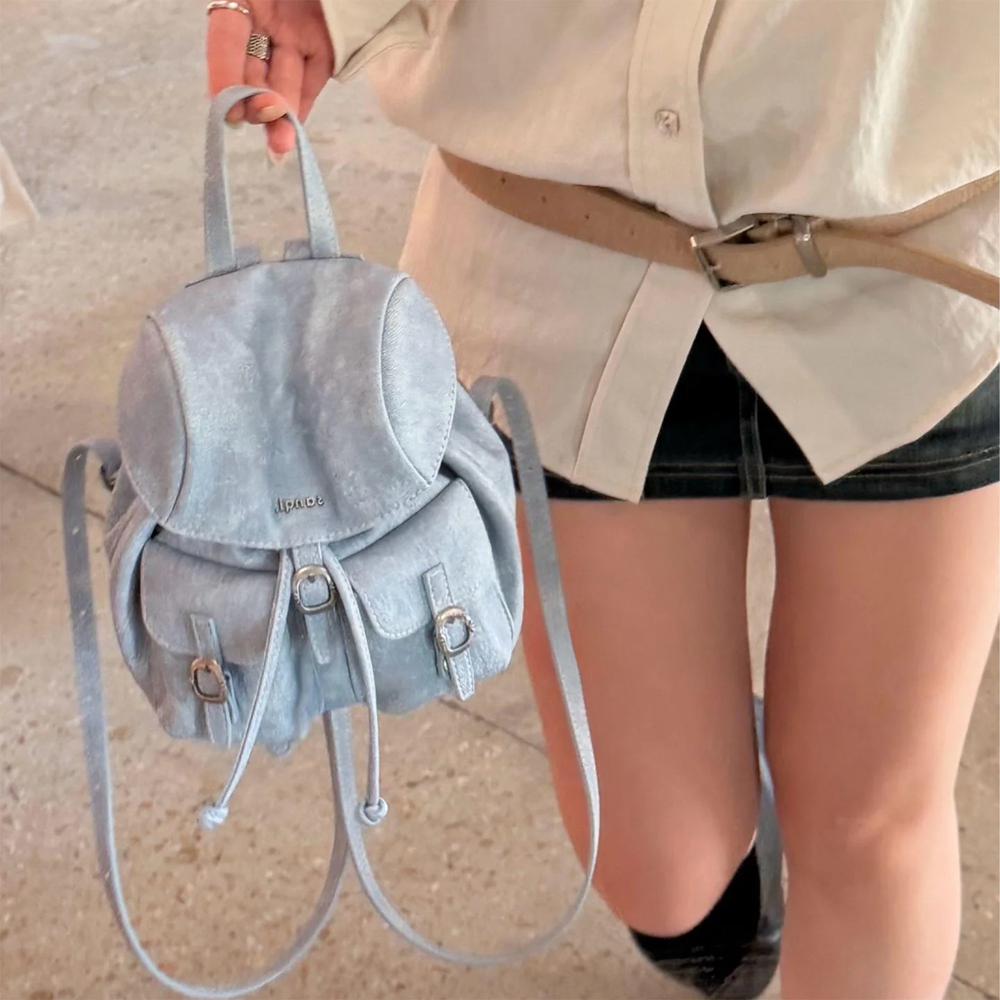 sac-a-dos-en-jean-sanqimtime-pour-femme-collection-ete-2026-avec-cordon-de-serrage-en-tissu-doux-sac-de-voyage-leger-et-impermeable-avec-boucles-en-alliage-de-zinc