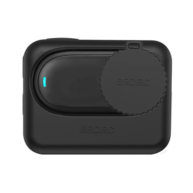 BRDRC Silicone Case For Insta360 GO 3 Camera Battery Compartment Protective Cover Case With Lens Cap-ABUA