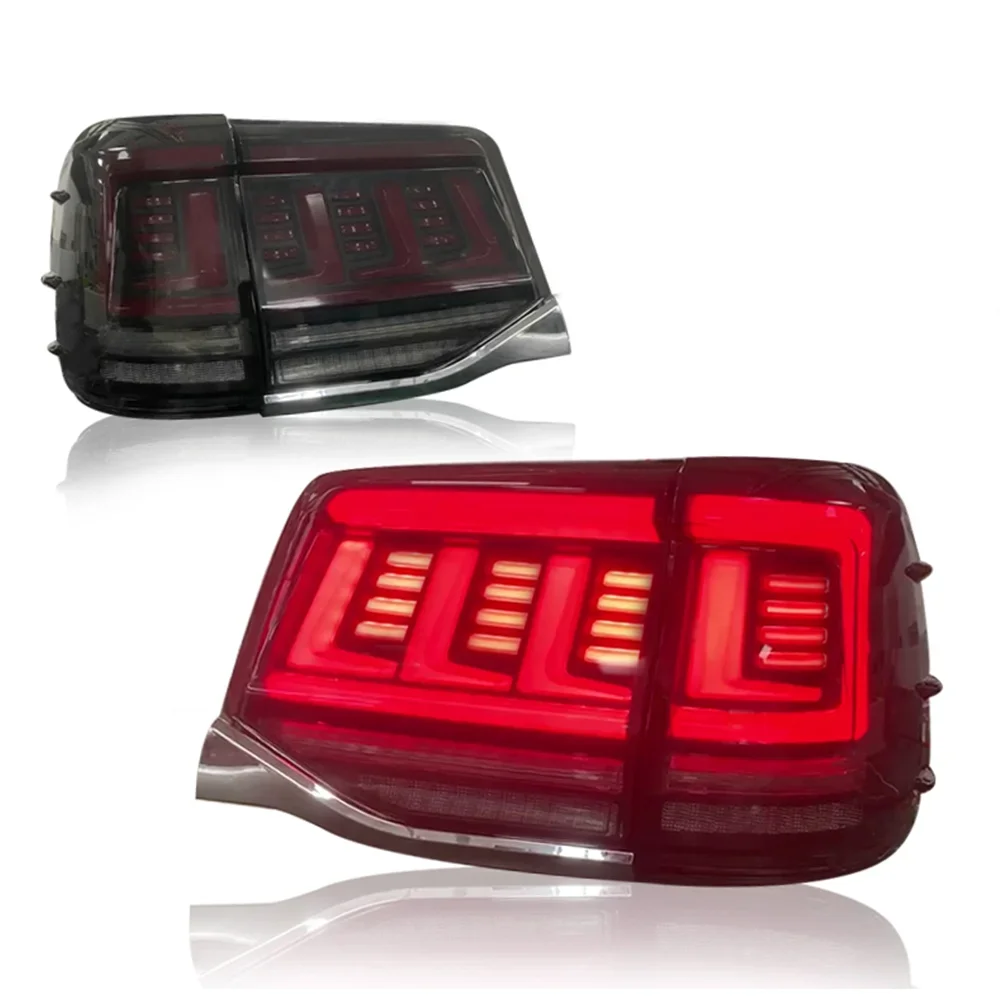 DK Motion Led Tail Lights For  Land Cruiser 2016 - 2021 With Dynamic Animation Auto Modified Car Taillight Assembly