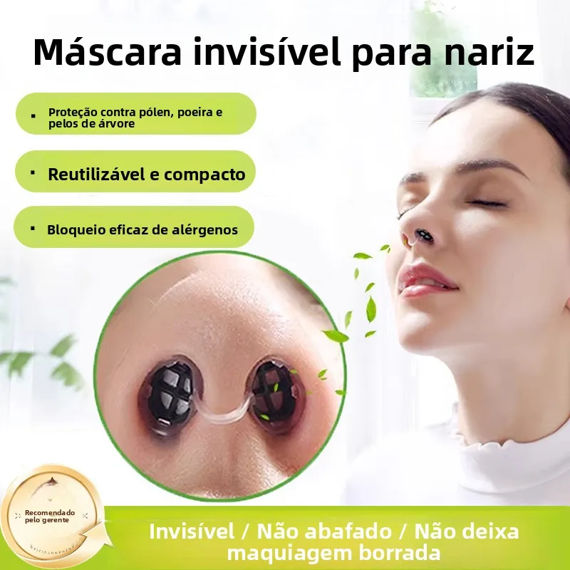 アレルギー鼻炎マスク花粉フィルター通気性のある豚鼻エアダストフィルター詰まりタイプ鼻腔保護