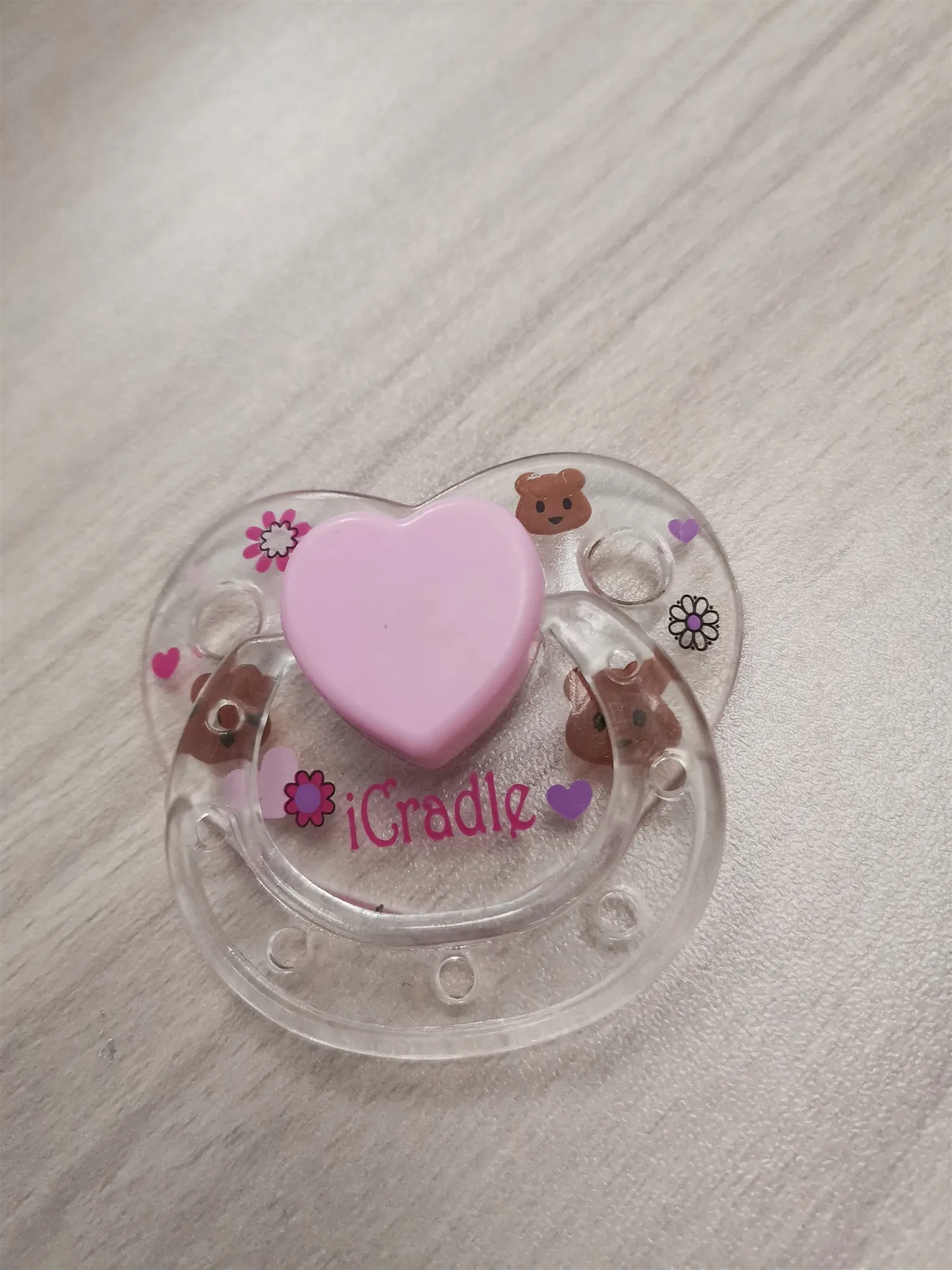 مصاصة المغناطيس لدمية تولد من جديد من السيليكون ملحقات الحلمة مصاصة المغناطيس إزالة المخزون دمية طفل الأطفال هدية