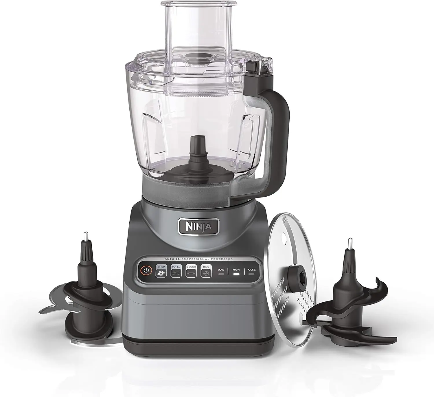 

BN601 Professional Plus Food Processor 1000-Peak-Watts with Auto-iQ Preset Programs Chop Puree Dough Slice Shred with a 9-